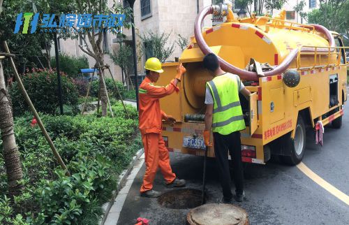 上海宝山区淞南镇雨污管道清淤疏通